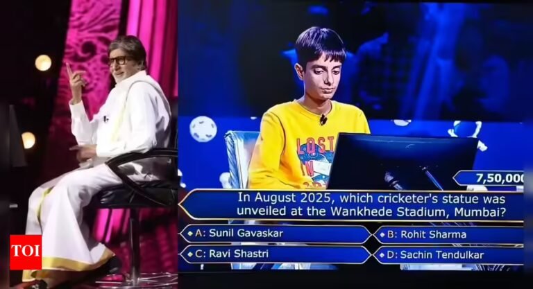 Knowledge of the answer to this cricket question would earn you Rs 7.5 Lakh for KBC | Off the Field News – The Tech Word News