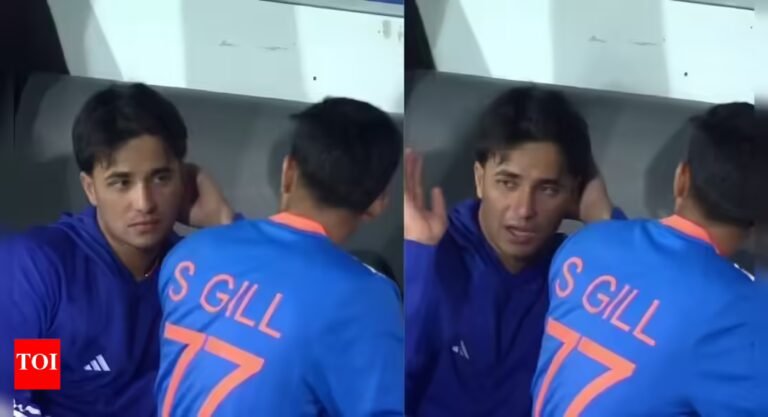 Shubman Gill and Abhishek Sharma’s funny moments steal the spotlight during rain delay – Watch | Cricket News – The Tech Word News