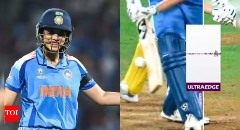 Controversy! Smriti Mandhan’s DRS dismissal triggers drama in IND vs AUS semi-final — Play | Cricket News – The Tech Word News