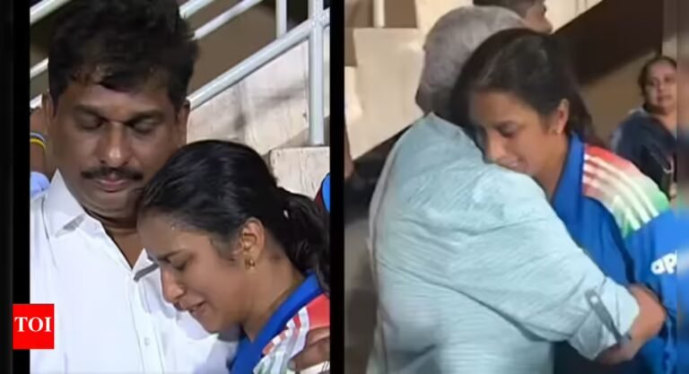 Watch: Tears, smiles and family hugs – Jemimah Rodrigues’ emotional moment after playing the innings of a lifetime against Australia | Cricket News – The Tech Word News