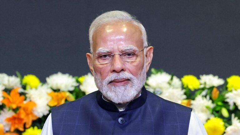 PM reveals 100 GBP coins, stamp on the centenary of RSS; First view of Bharat Mata on Indian currency