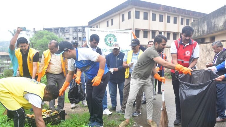 Karnataka: Campaign “Clean Coorg” evokes a positive public reaction
