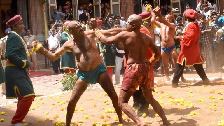 The ancient struggle revived one day