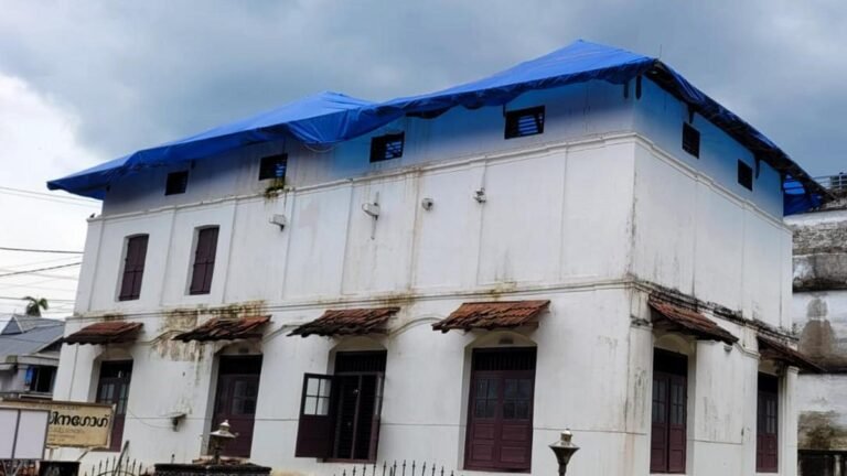 After five months, the historic Mala Synagogue is still without a proper roof