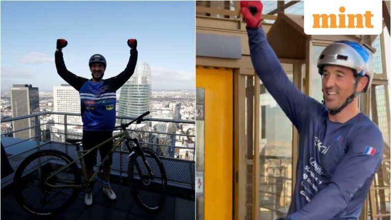 Who was Aurélien Fonnoy? French cyclist, who set a record climbing 686 steps in 12 minutes | Tech Word News