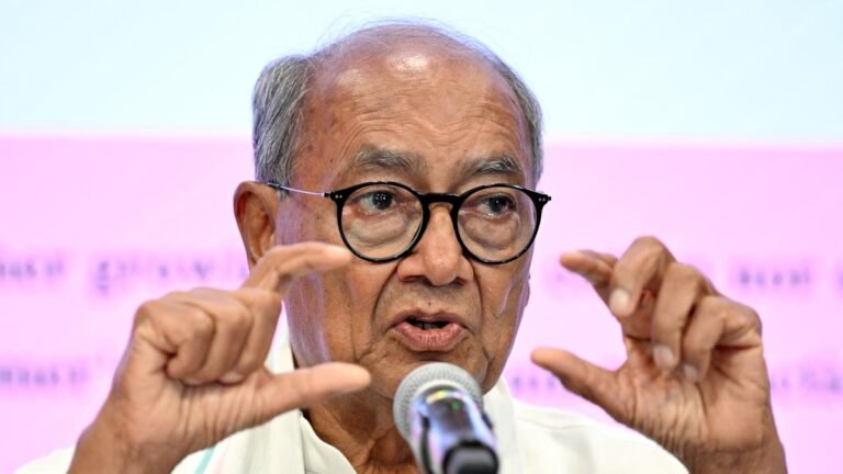 Digvijaya Singh claims SIR is aimed at ‘stealing votes’, says INDIA bloc will protest with proof