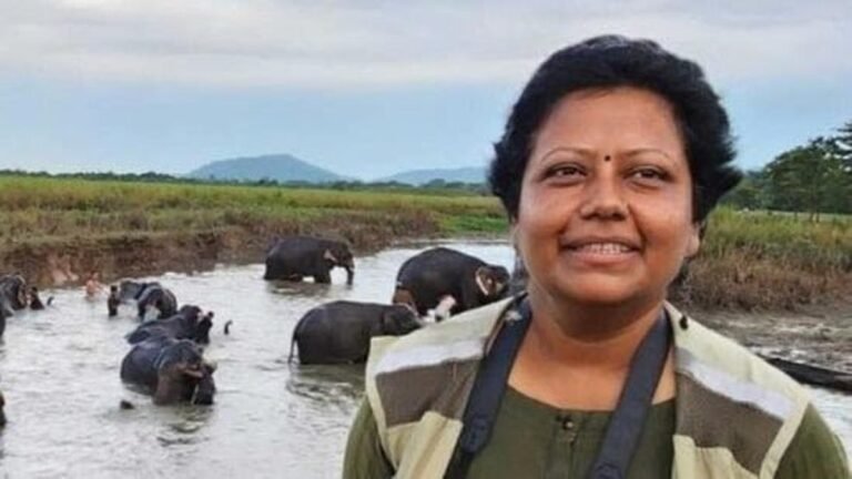 The director of Kaziranga becomes the first Indian to win the IUCN award for innovations in national parks