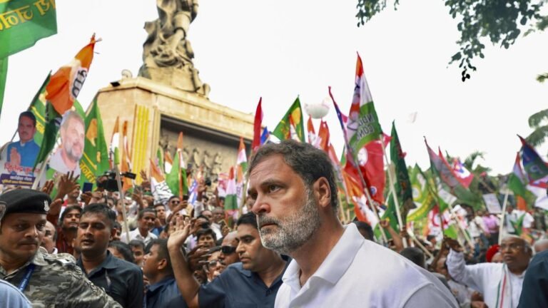 Only God will do justice, says father of Bihar youth jailed for abusing PM during Rahul Gandhi’s Voter Adhikar Yatra