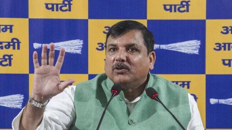 ‘Bachat Utsav’ Smokescreen to hide economic distress: Aap’s Sanjay Singh in Uttar Pradesh