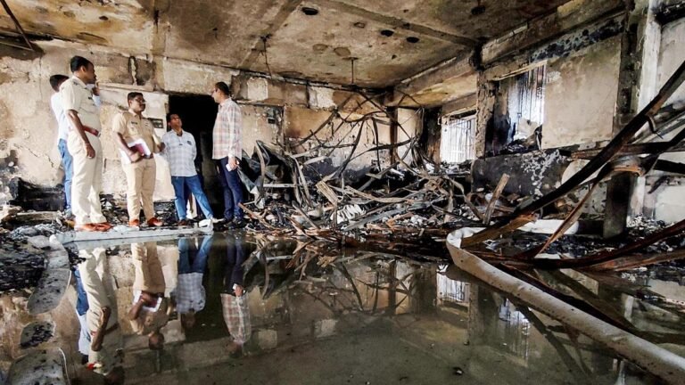 Four killed, 10 injured in building fire in Navi Mumbai