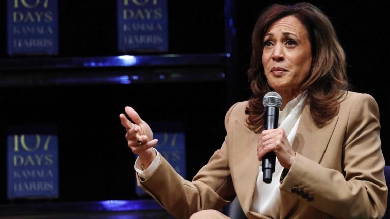 Kamala Harris confronted the angry protesters in the book “107 days” in Chicago: “You sent $ 20 to financing Geno Gaza” | Tech Word News