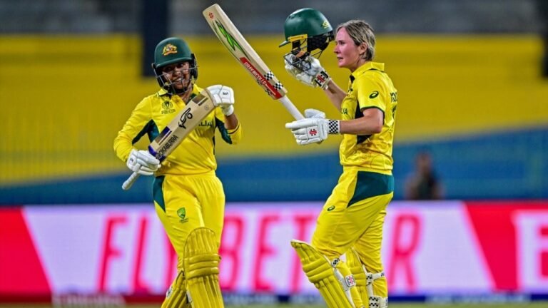 The Beth Muoney Rescue Act drives Australia the dominant victory against Pakistan