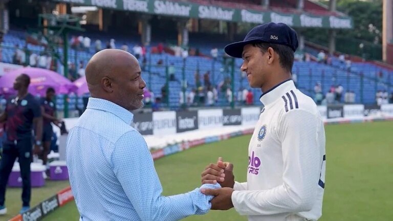 Inde vs wi: Brian Lara organizes a cheerful request to test Delhi Hero Yashasvi Jaiswal