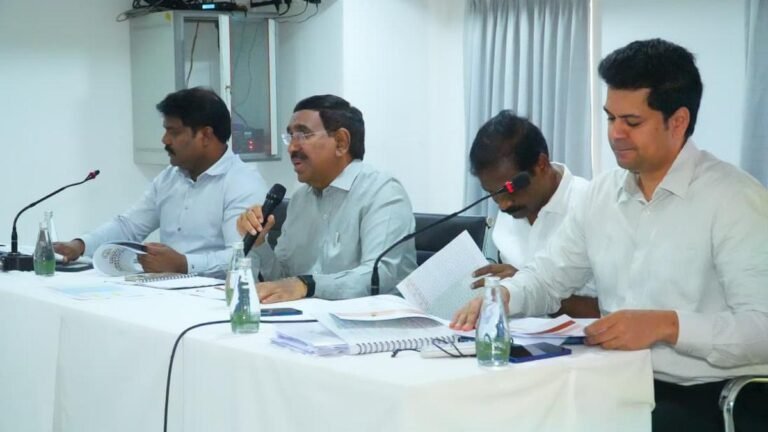 Andhra Pradesh Minister of Development of Narayan City Cities insists on efficient waste management