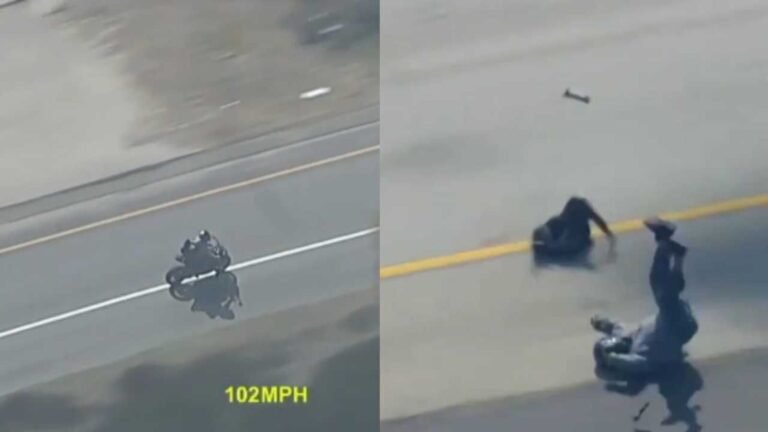 California shooting: High-speed chase ends in dramatic crash as suspect flees after shooting sheriff’s deputy — Video | Today’s news