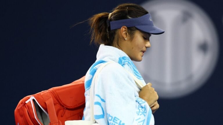Wuhan Open: Emma Raducan forced to retire after the medical time limit because the heat collects tax