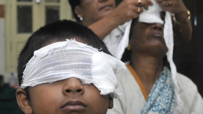 More than 130 cases of eye injuries related to crackers have been reported in Bengaluru; most among children