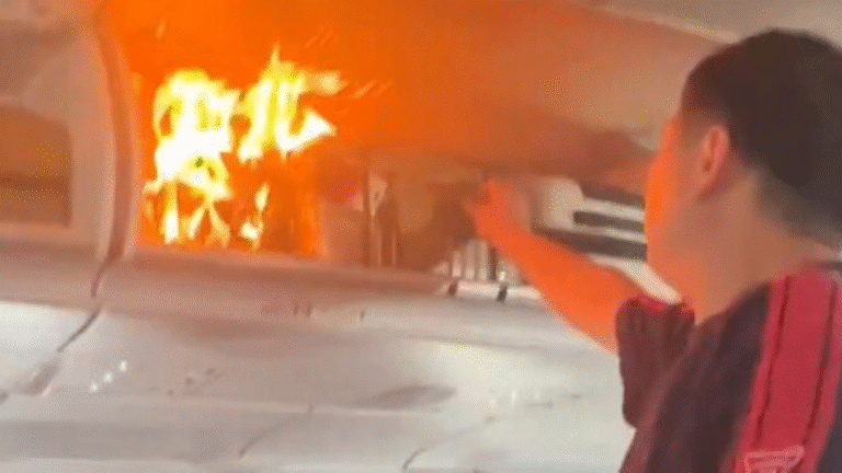 Happy escape for passengers! Air China flight diverted to Shanghai after luggage battery catches fire – watch video | Today’s news