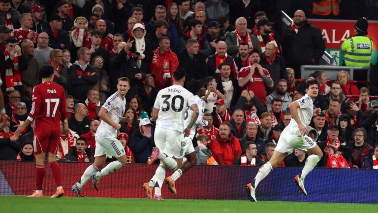 Manchester United defy the odds to stun expensive Liverpool 2-1 to end 10-year wait at Anfield