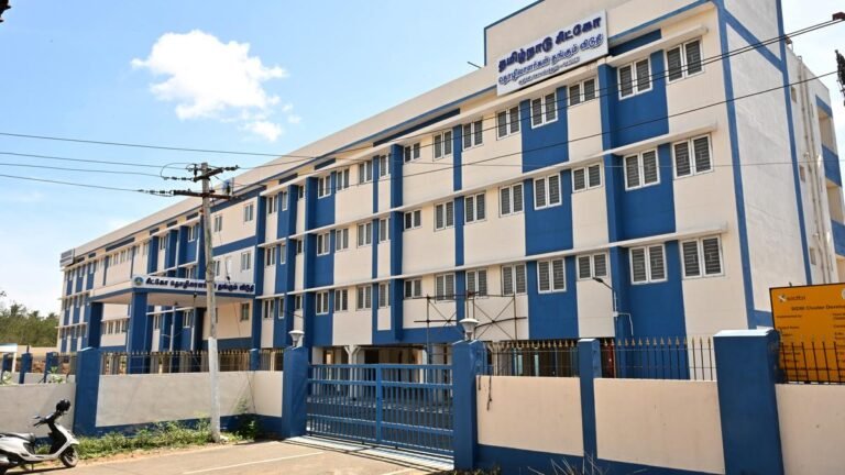 The hostel of the workers in Kurich in Coimbatore gets several passengers