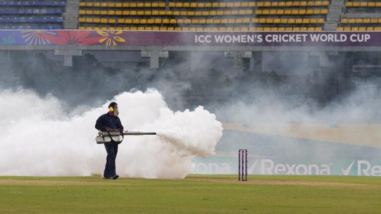 The outbreak of error is disrupted by the ind vs then Clash, Groundsmen rushes with measures to check pests