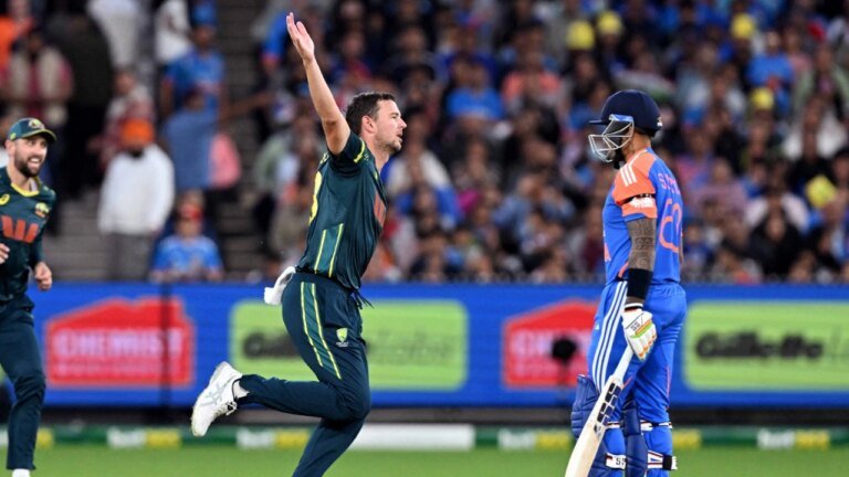 AUS vs IND: Hats off to Hazlewood, Suryakumar expects Abhishek to continue his form