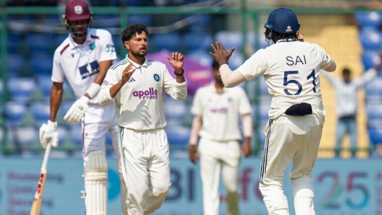 Kuldeep Yadav reaches the best test ranking of career after a star show against West Indies
