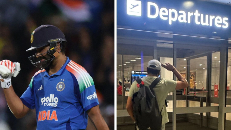 One last time: Rohit Sharma leaves Australia and heads back to India
