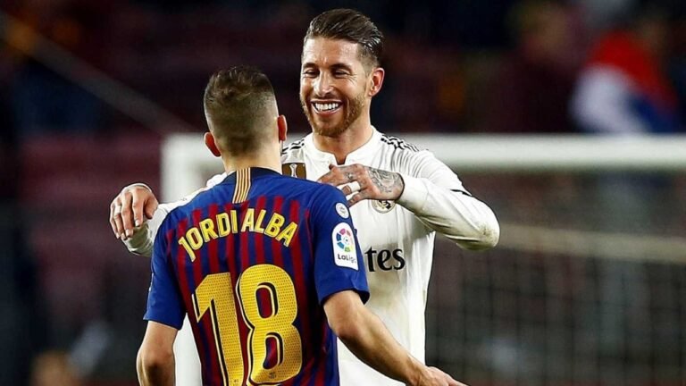 Once a bitter opponent, Sergio Ramos Pens Honest letter about Jordi’s retirement albums