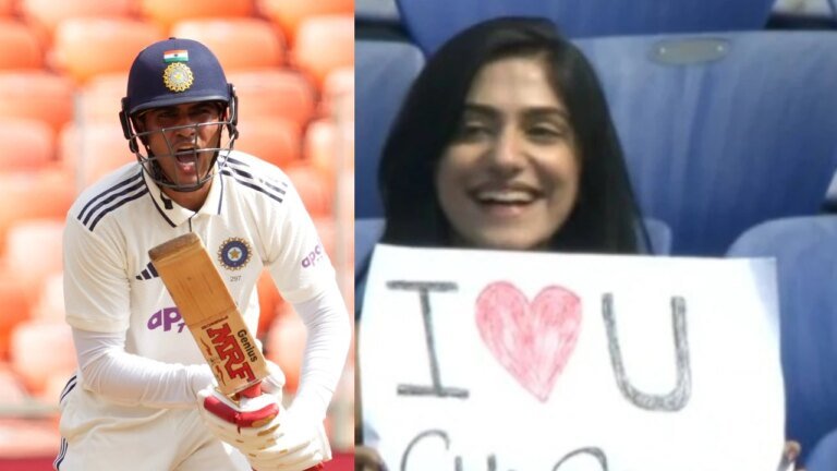 Love You Shubman Gill: Fan goes viral after designing captain India in Delhi test