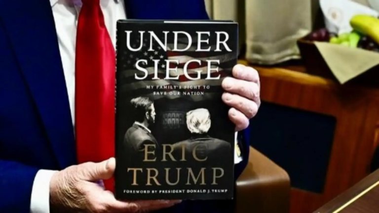 Donald Trump says the new book of son Eric “Under Siege” is “Breaking Records” – what is it? | Tech Word News