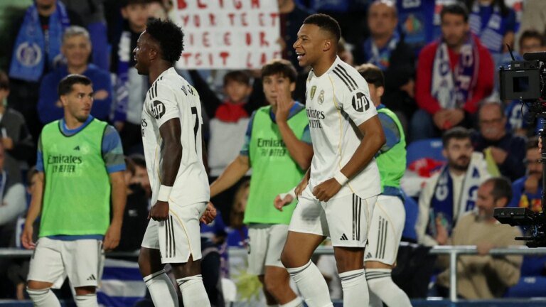 Real Madrid, Vinicius Jr. after the Allan Nyom red card incident