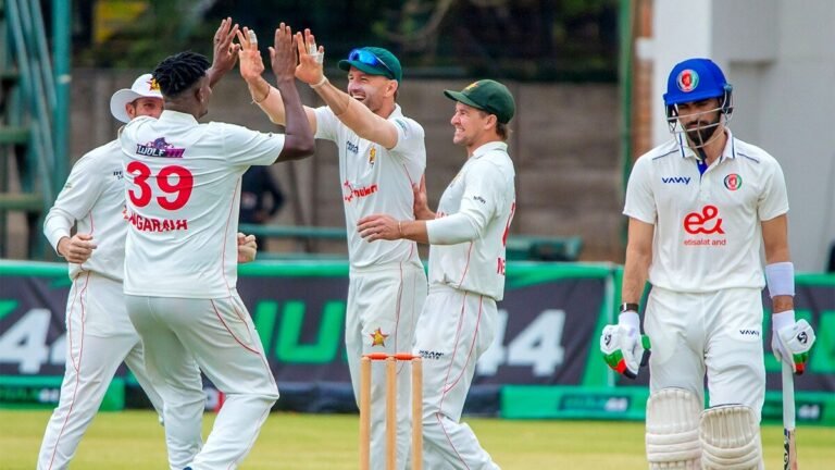 Zimbabwe vs Afghanistan One-off Test, Day 3 live score and updates from Harare
