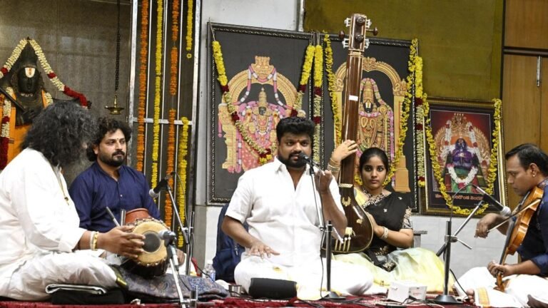 Tirupati Classical Music Festival ends