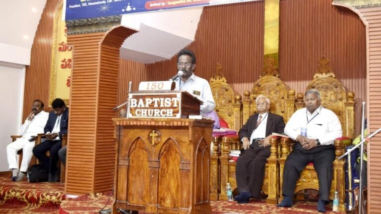 South Indian Baptist Association calls on political parties to allocate seats to Christians