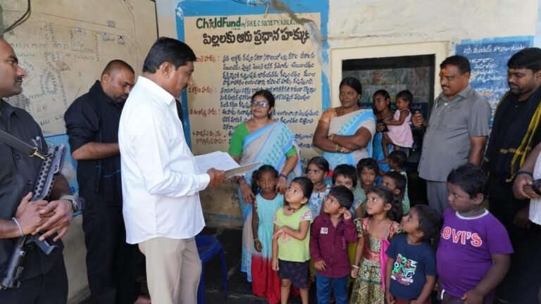 Minister performs bhumi puja for new school building in Banaganapalle mandal