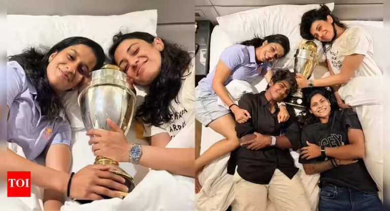 Are we still dreaming? Jemimah Rodrigues shares photos of herself and her teammates sleeping with the World Cup trophy | Cricket News – The Tech Word News