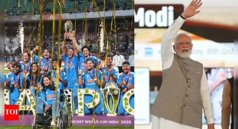 Prime Minister Narendra Modi’s special meeting with India’s World Cup winning team | Cricket News – The Tech Word News