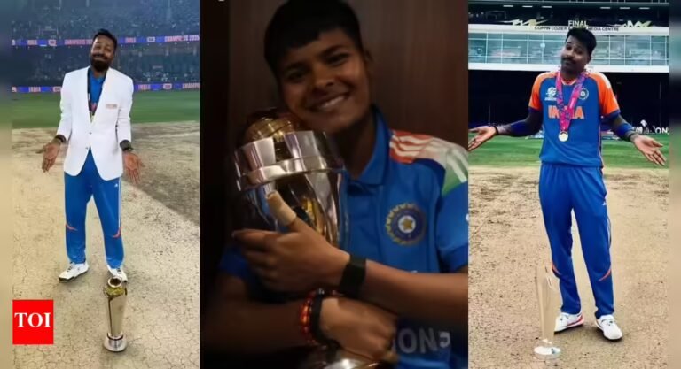 Kranti Gaud recreates Hardik Pandya’s iconic moment; post went viral after winning the World Cup | Cricket News – The Tech Word News