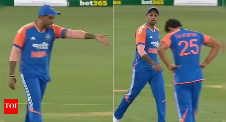 Suryakumar Yadav lost his temper in Shivam Dube during 4th T20I vs Australia | Cricket News – The Tech Word News