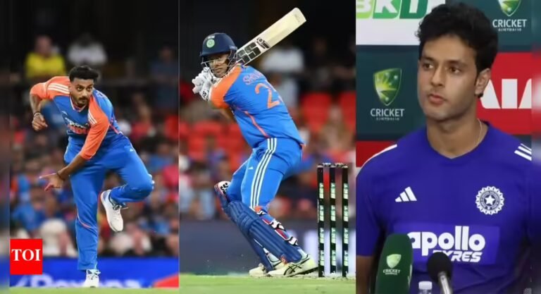 Axar Patel ‘blames’ Shivam Dube for hitting monster six against Australia in 4th T20I – Watch | Cricket News – The Tech Word News