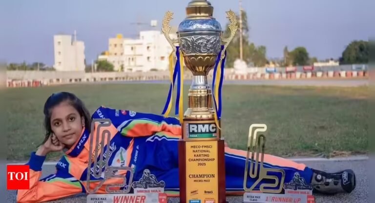 National Karting Championship: 9-year-old Arshi Gupta makes history for India | More Sports News – The Tech Word News