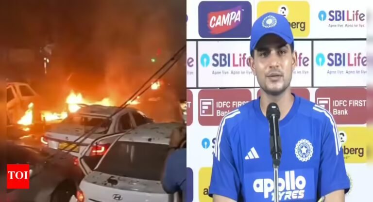 ‘Disturbed by disturbing events’: Shubman Gill reacts to Red Fort blast | Cricket News – The Tech Word News