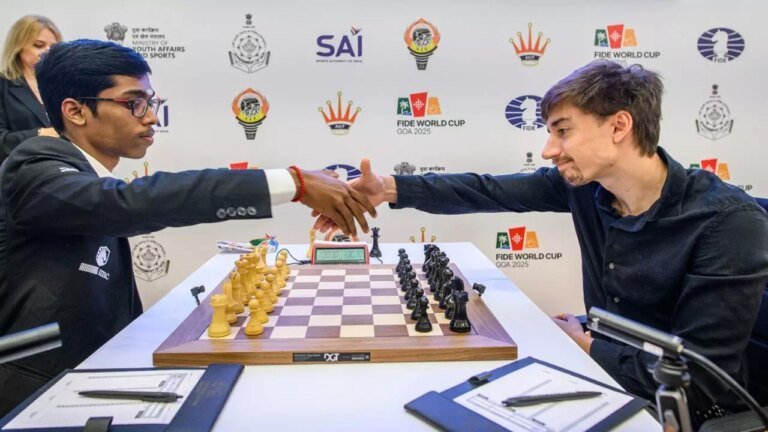 World Chess Cup: R Praggnanandhaa escapes scare; Arjun Erigaisi also settled for a stalemate | Chess News – The Tech Word News