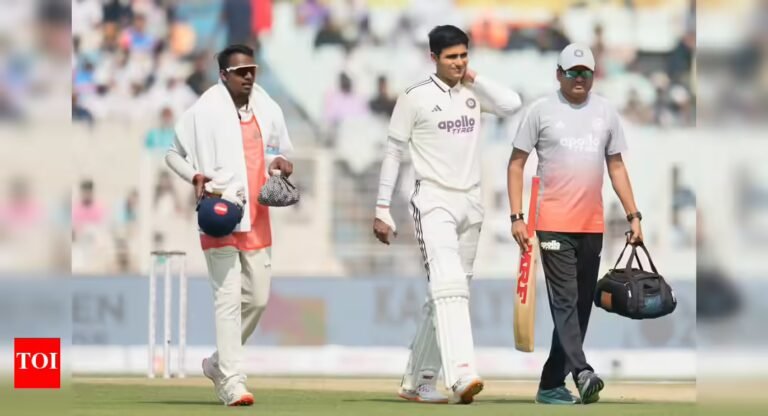 Shubman Gill’s neck scare raises concerns during Eden Test | Cricket News – The Tech Word News