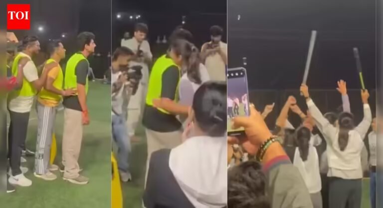 ‘Captains’ Smriti Mandhana, Palash Muchhal take on a cricket match; the celebrations went viral as the bride’s team won – watches | Cricket News – The Tech Word News