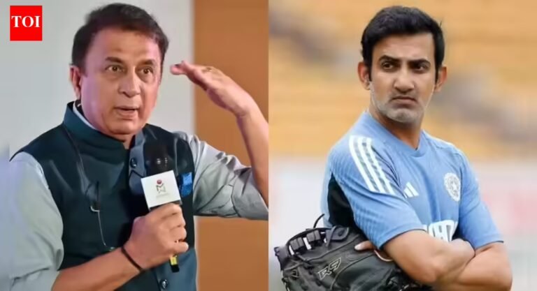 ‘Why blame him now?’: Gavaskar slams critics as Gambhir faces heat after India’s 2-0 home disaster | Cricket News – The Tech Word News