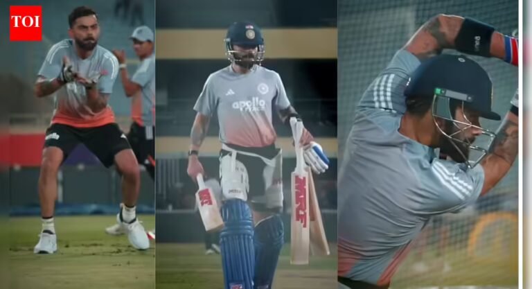 ‘Tagda maar diya’: Virat Kohli’s explosive shot leaves Rishabh Pant speechless – Watch | Cricket News – The Tech Word News