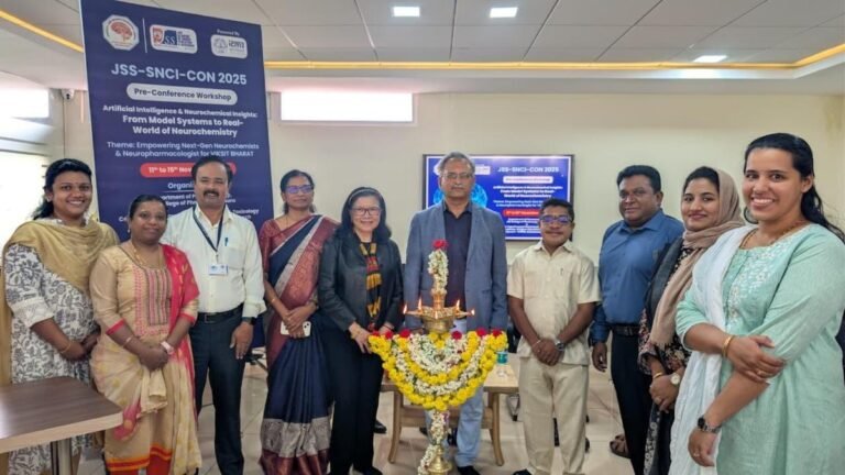 The AI ​​in Neurochemistry workshop begins