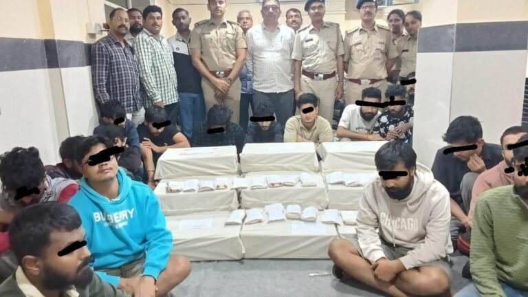 33 members of global fraud gang arrested in Belagavi